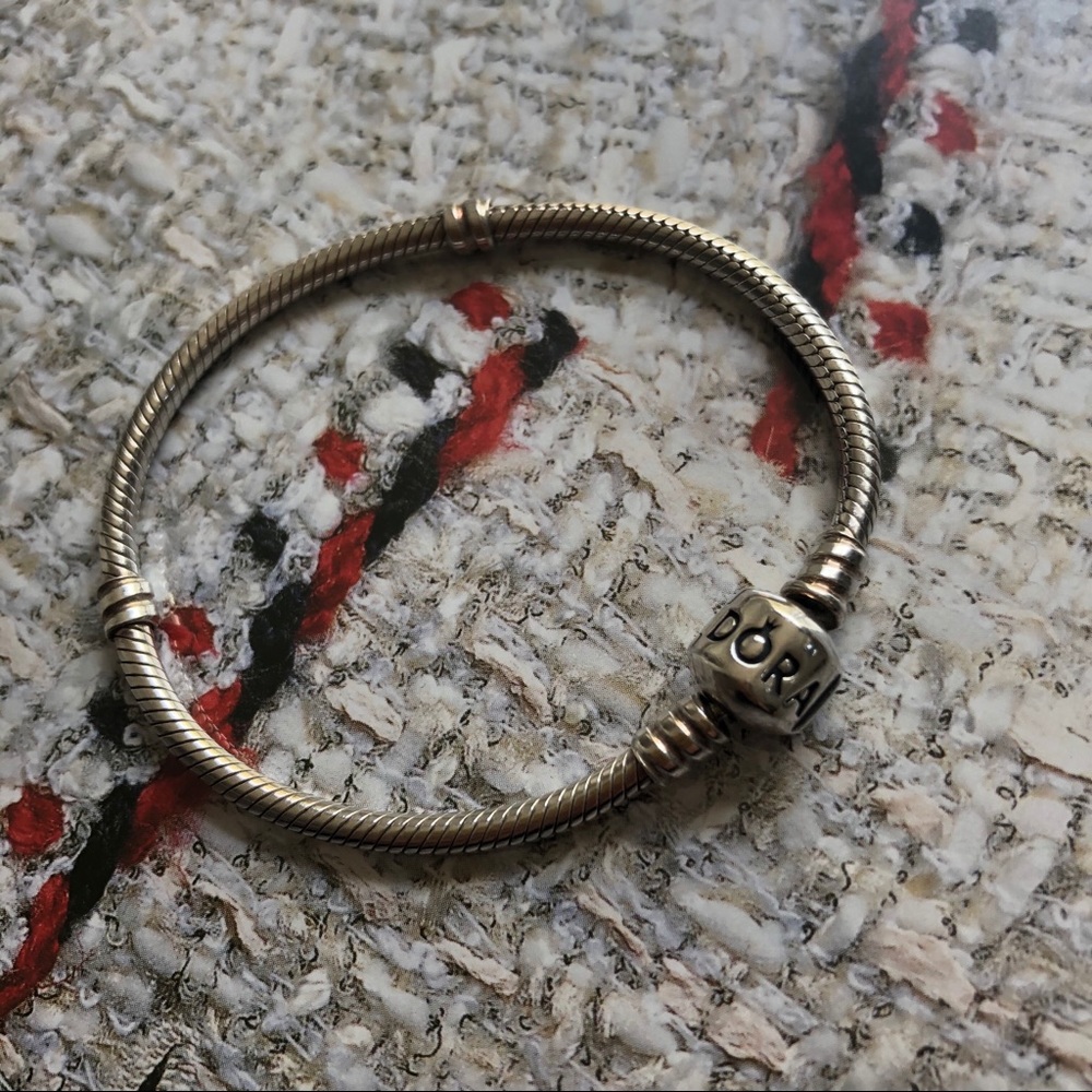 Pandora Moments Snake Chain Bracelet 6.7 inches
